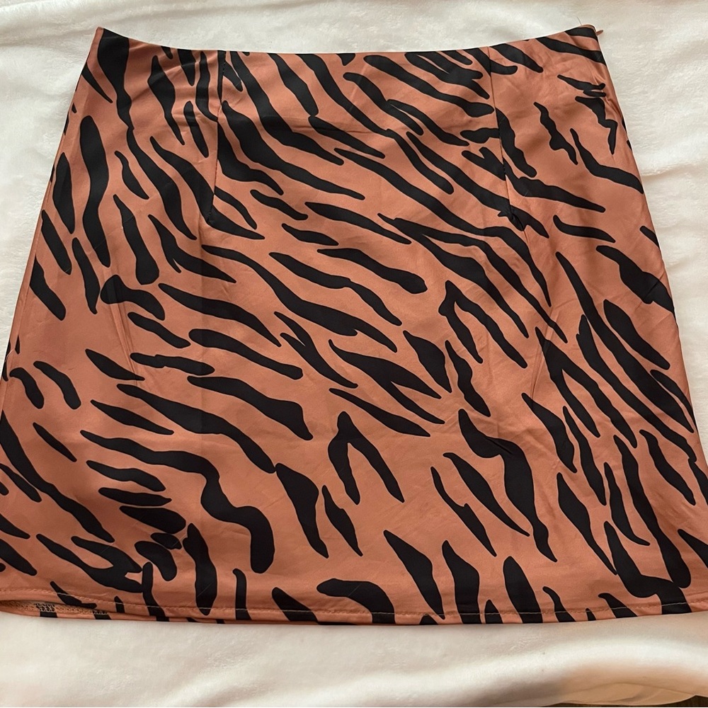 Princess Polly Nico Orange Skirt
